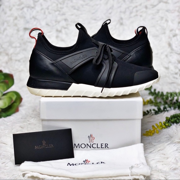 Moncler Other - SOLD Moncler Emilien Black Low Sneakers Trainers